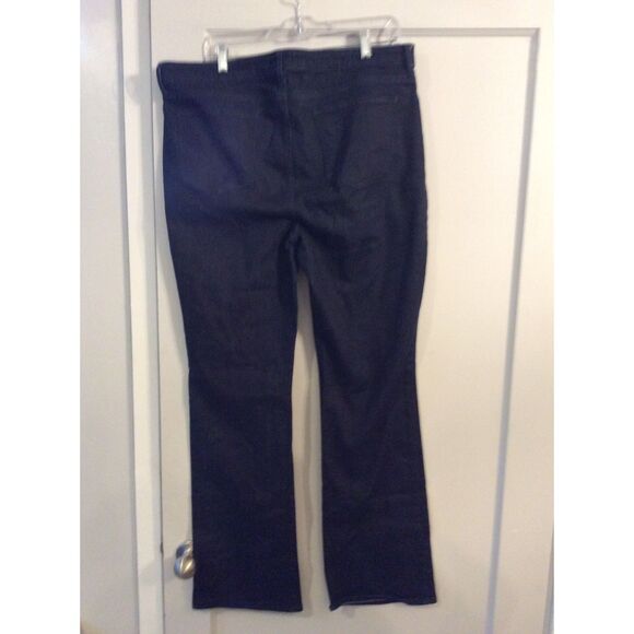 NYDJ Size 16 Lift Tuck Barbara Bootcut Jeans Dark Wash VNC - Picture 4 of 6
